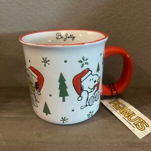 Peanuts Snoopy/Woodstock Be Jolly Mug